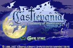 [Game Boy Advance] Castlevania - Harmony of Dissonance (Disco Voador Romhacking)