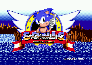 Imagem em destaque de Sonic the Hedgehog - The Harder Levels (Harder Society)