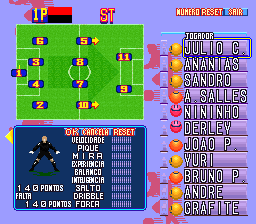 Super Nintendo - Futebol Brasileiro 96' - [Seleção Brasileira e Flamengo] 
