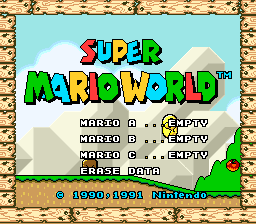 Imagem em destaque de Super Mario World (Titulus)