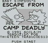 Imagem em destaque de Bart Simpson's Escape From Camp Deadly (Thirteen Traduções)