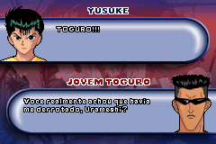 PO.B.R.E - Traduções - Game Boy Advance Yu Yu Hakusho - Tournament