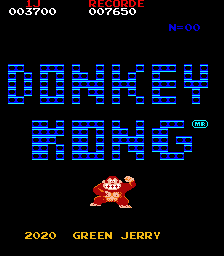 [JAMMA PCB] Donkey Kong (Green Jerry)