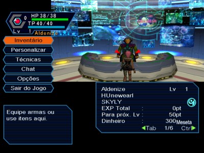 Imagem em destaque de Phantasy Star Online (Whithil XBR e KIREEK)