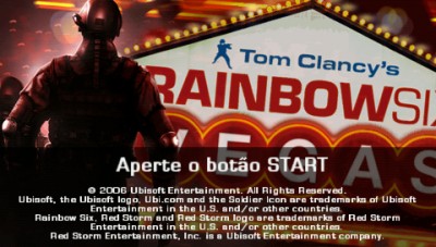 Imagem em destaque de Tom Clancy's Rainbow Six Vegas (Planeta PSP Group)