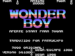 Imagem em destaque de Wonder Boy (Patryck)