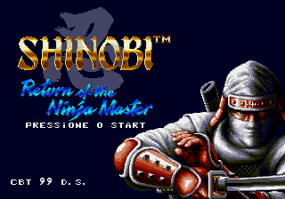 Imagem em destaque de Shinobi III - Return of the Ninja Master (CBT)
