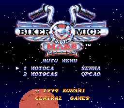 Imagem em destaque de Biker Mice From Mars (Tradu-Roms e Central Games)