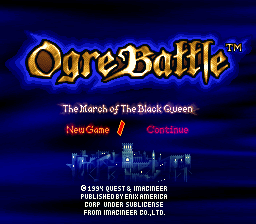 Imagem em destaque de Ogre Battle - The March of the Black Queen (Nintendo BR)